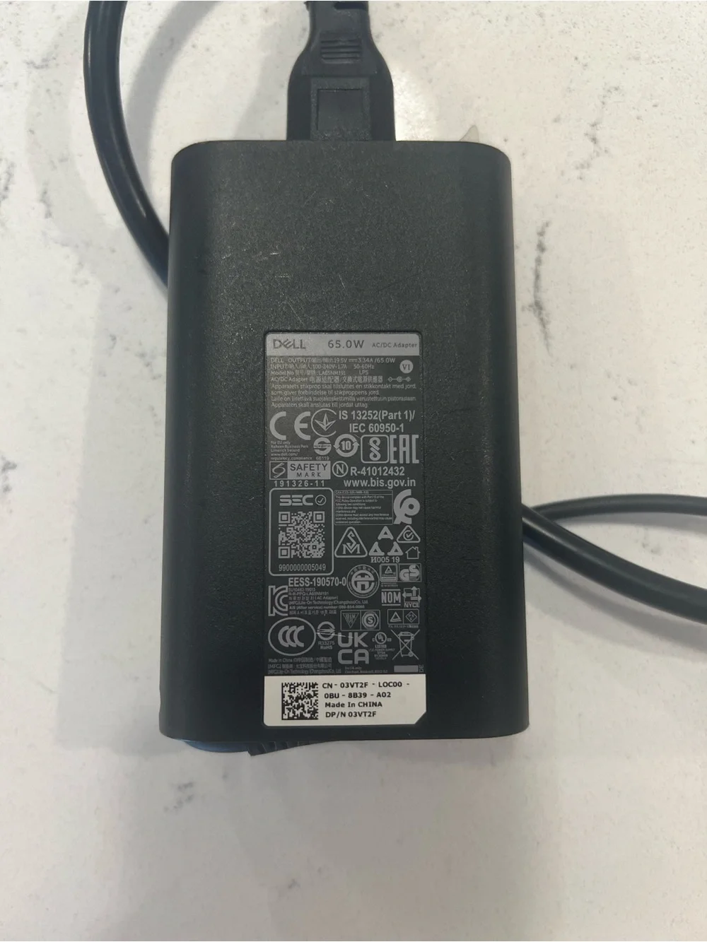 Dell black 65w